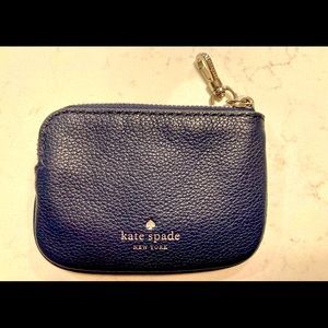 Kate Spade Coin Purse, dark blue, NWOT